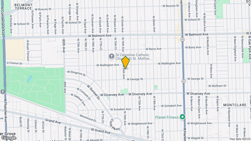 2931 N 76th Ave Map and Location Details