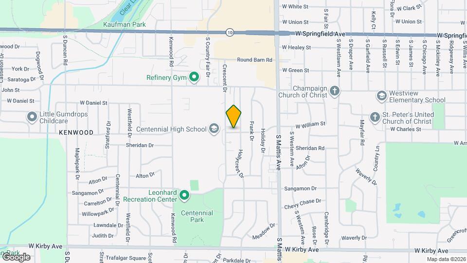 2014 1/2 W William St Map and Location Details