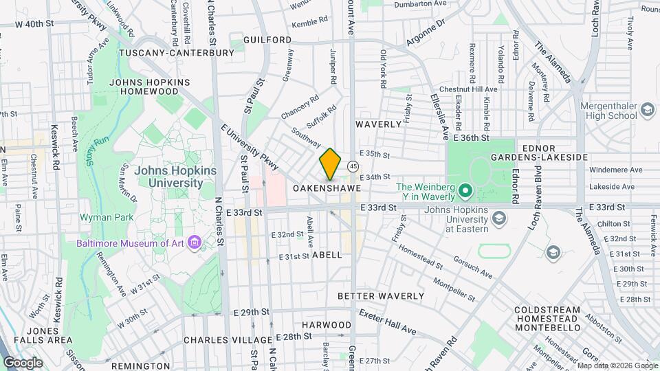 400 Venable Ave Mapa y Detalles de la Ubicación