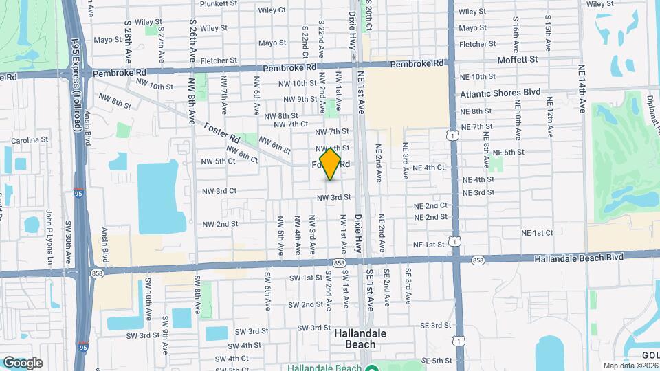 320 NW 2nd Ave Map and Location Details