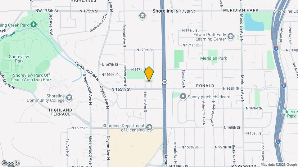 16524 Linden Ave N Map and Location Details