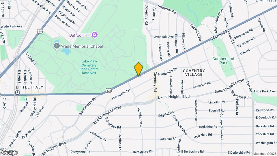 2720 Mayfield Rd Map and Location Details