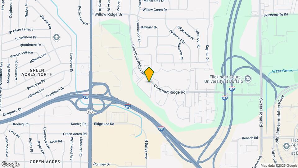 4363 Chestnut Ridge Rd Map and Location Details