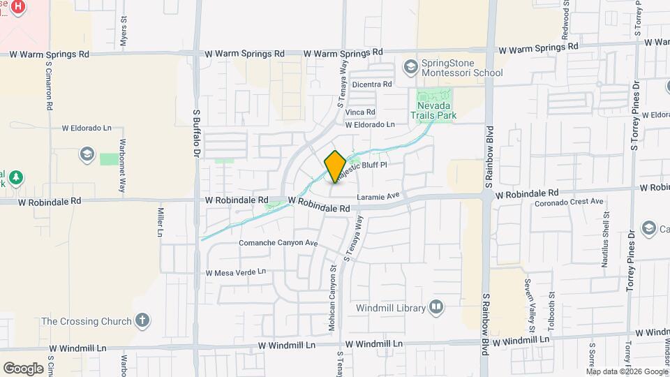 7379 Majestic Bluff Pl Mapa y Detalles de la Ubicación