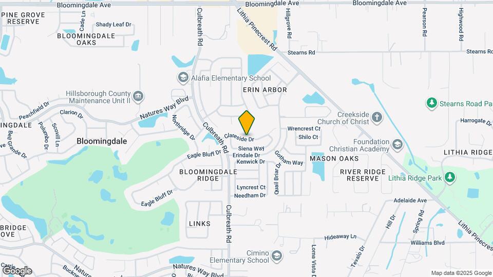 2518 Clareside Dr Map and Location Details