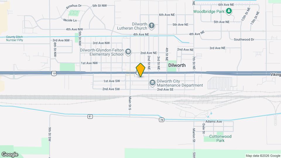 102 1st Ave SE, Unit 1 Map and Location Details