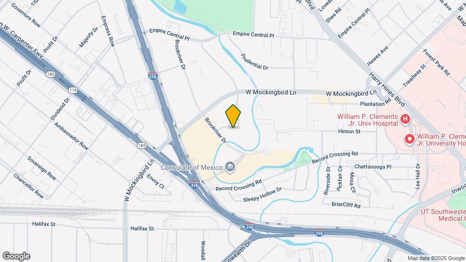 7900 Brookriver Dr Map and Location Details