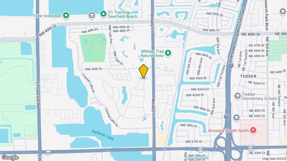 4349 Veleiros Ave Mapa y Detalles de la Ubicación