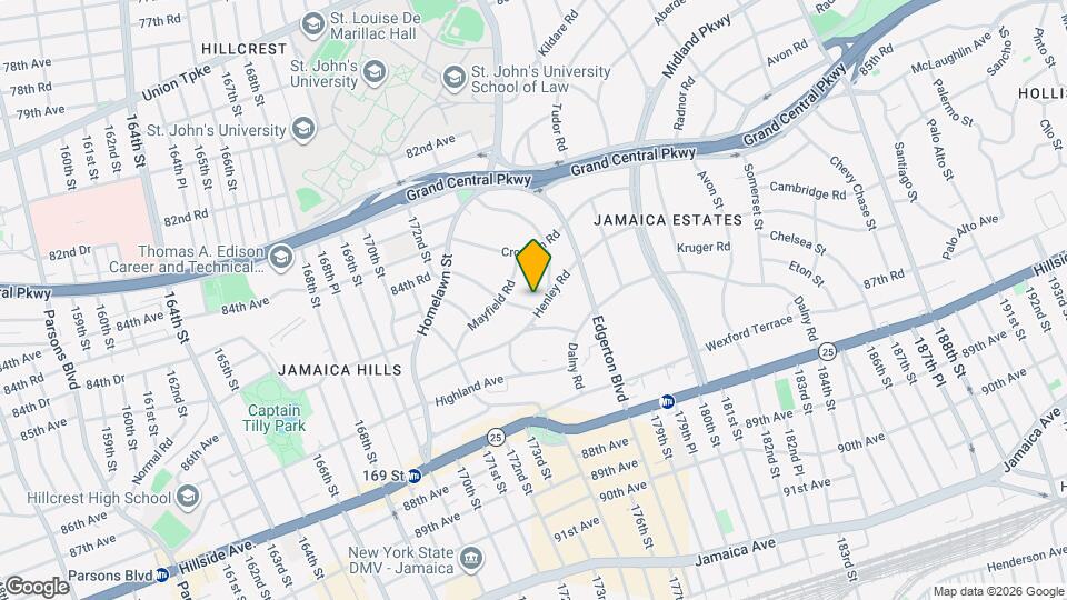 85-25 Kendrick Pl Mapa y Detalles de la Ubicación
