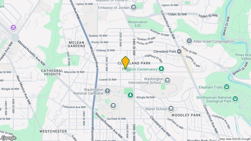 3459 Macomb St NW Map and Location Details