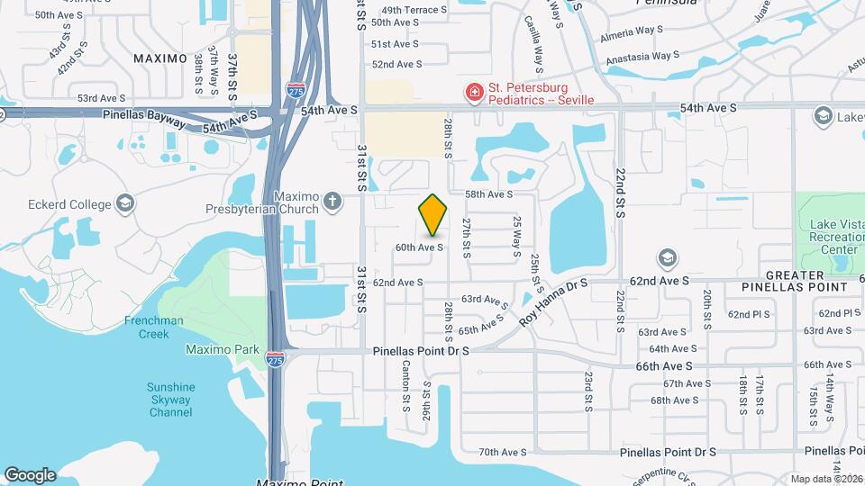 2859 60th Ave S Map and Location Details