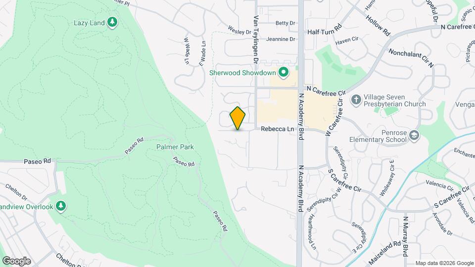 3525 Rebecca Ln, Unit E Map and Location Details