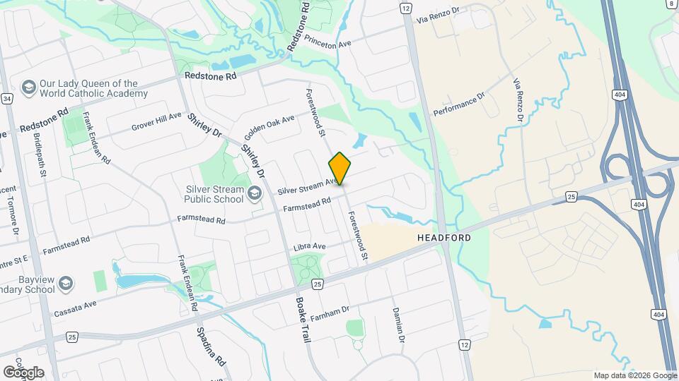 262 Farmstead Rd Map and Location Details