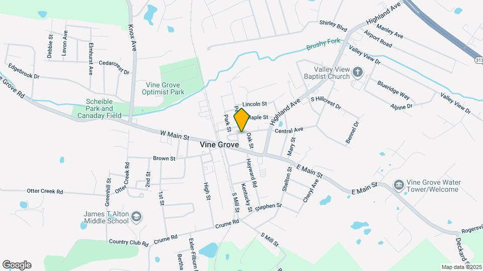 202 Central Ave Map and Location Details