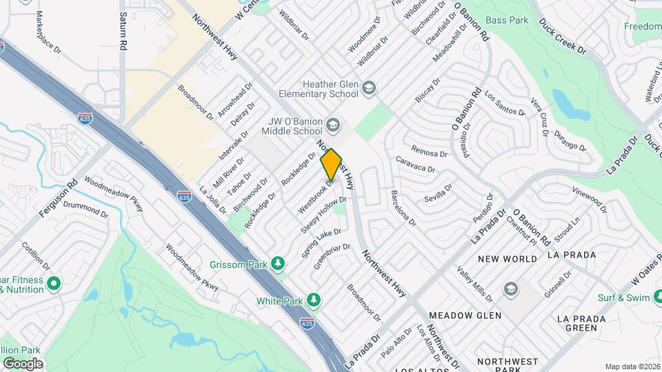 818 Westbrook Dr Map and Location Details