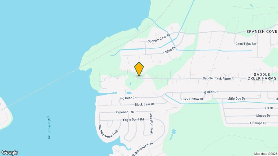 1406 Saddlecreek Dr Map and Location Details