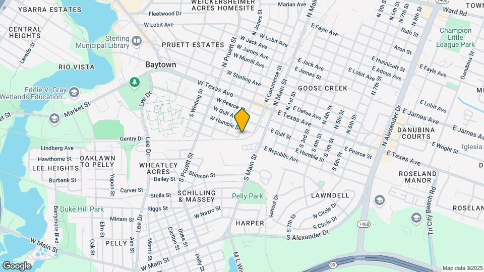 320 S Ashbel St, Unit GARAGE Mapa y Detalles de la Ubicación