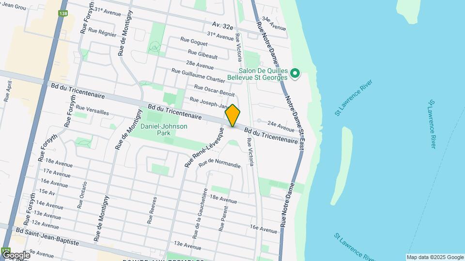 800 Du Tricentenaire Boul Map and Location Details