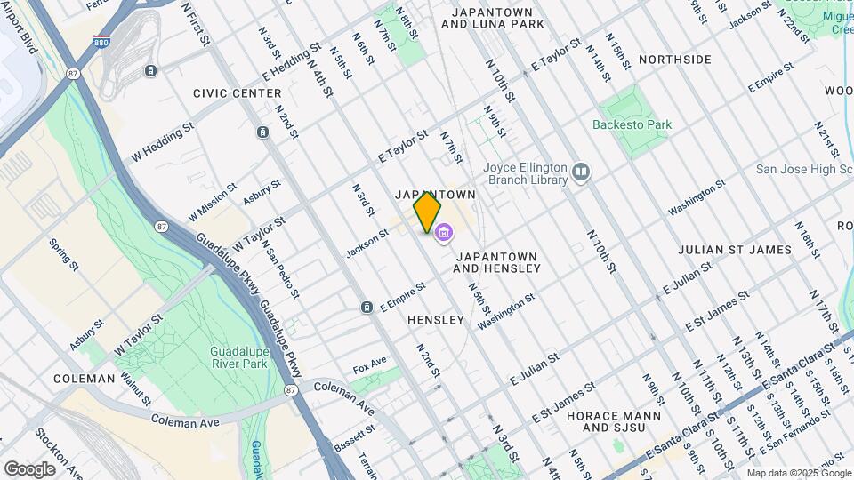 556 N 4th St Map and Location Details