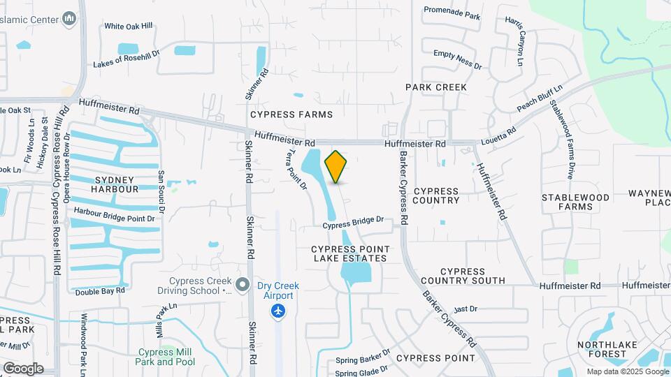 14939 Cypress Waters Dr Map and Location Details