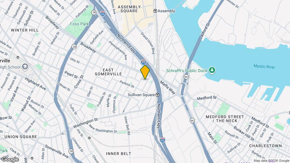 17 Mt Pleasant St Map and Location Details