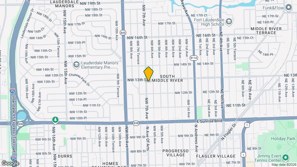 1234 NW 7th Ave Map and Location Details