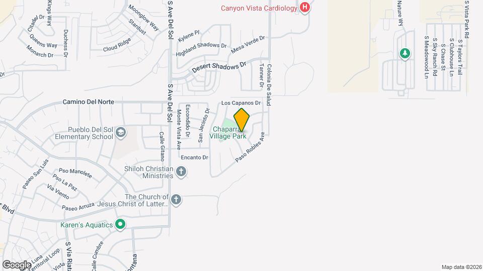 5484 Canteria Court Map and Location Details