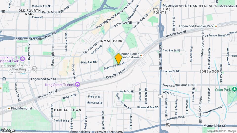 951 Edgewood Ave NE Map and Location Details