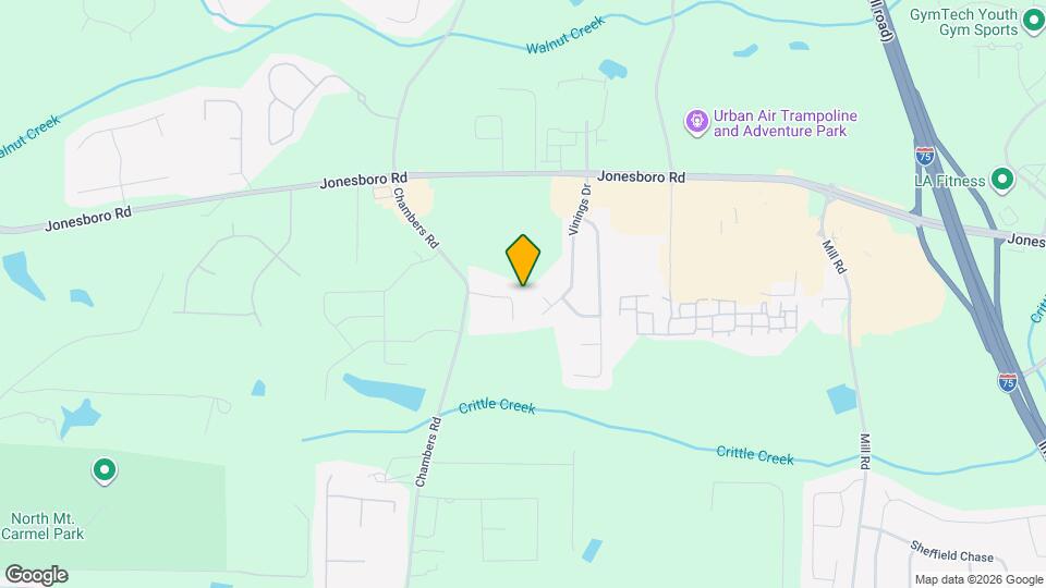 125 Highgrove Pl Map and Location Details