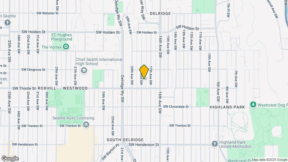 8136 18th Ave SW Map and Location Details