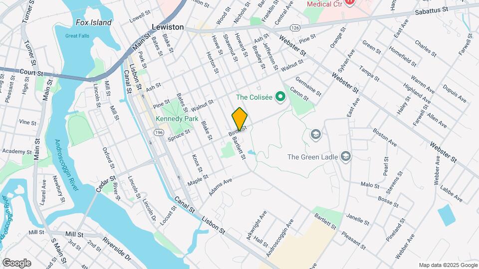 109 Birch St Map and Location Details