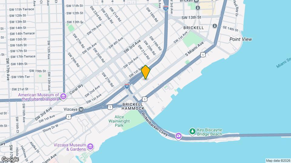 2300 S Miami Ave Map and Location Details