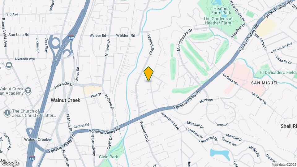 1423 Homestead Ave Map and Location Details