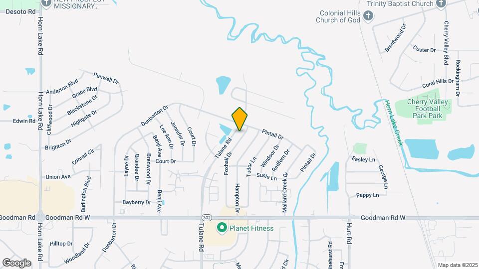 7089 Foxhall Dr Map and Location Details