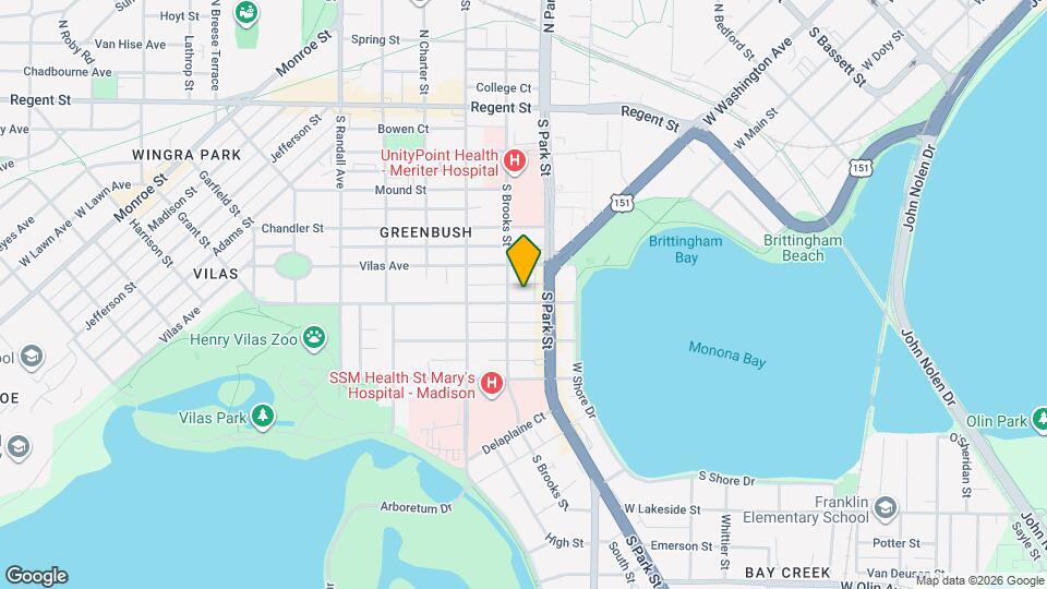 924 Drake St Map and Location Details