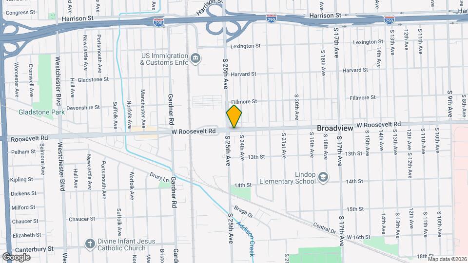 2416 W Roosevelt Rd Map and Location Details