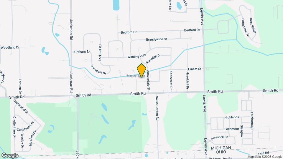 1382 Burrwood St Map and Location Details