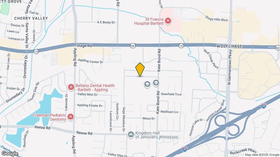 7733 Deerfield Trce Map and Location Details