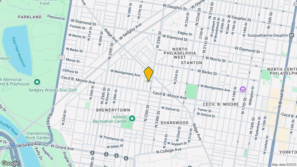 1737 N Stillman St Map and Location Details