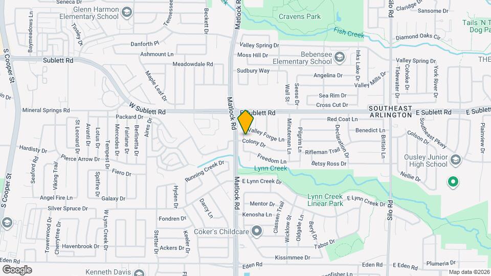 101 Colony Dr Map and Location Details