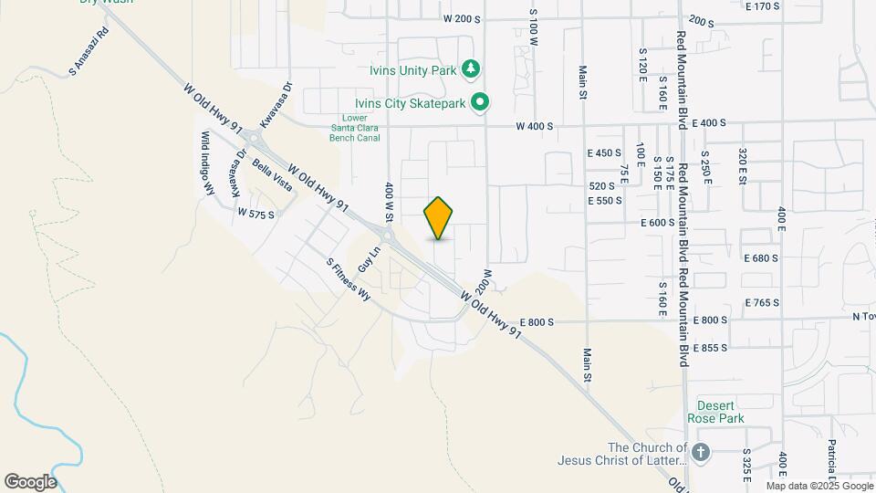 645 S Breann Dr Map and Location Details