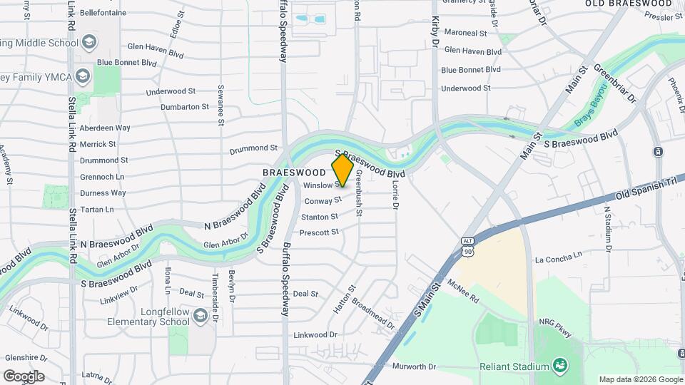 3014 Conway St Map and Location Details