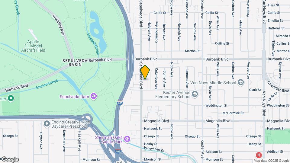 5444 Sepulveda Blvd Map and Location Details