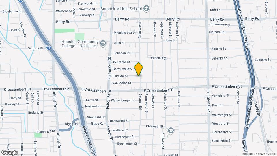 7525 Bauman Rd Map and Location Details