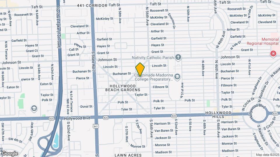 5635 Pierce St Map and Location Details