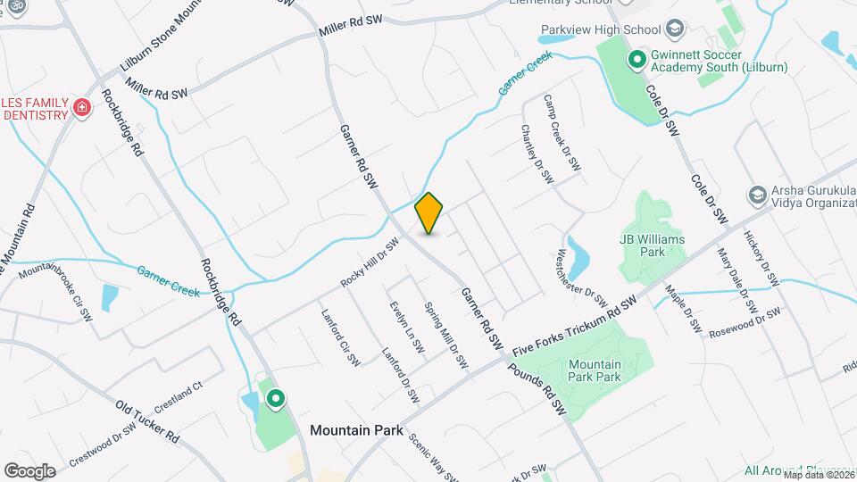 1044 Garner Rd SW, Unit Unit B Mapa y Detalles de la Ubicación