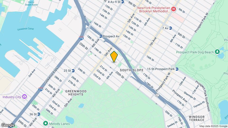 286-219 19th St Map and Location Details