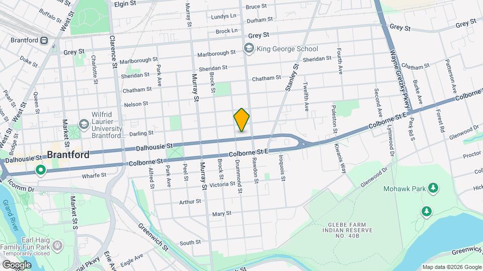 342 Dalhousie St Map and Location Details