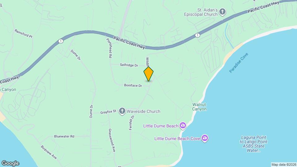 6743 Fernhill Dr Map and Location Details