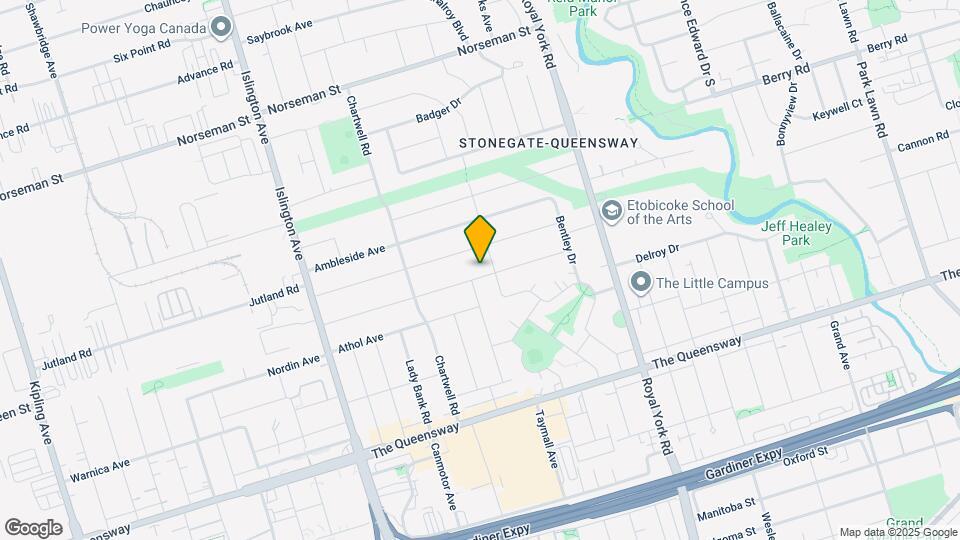 46 Edgecroft Rd Map and Location Details